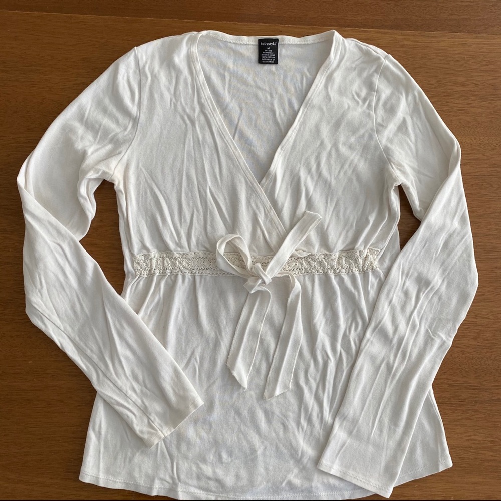 BabyStyle babydoll maternity top